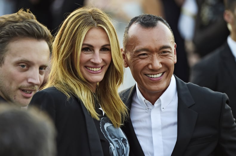 Julia Roberts and Joe Zee