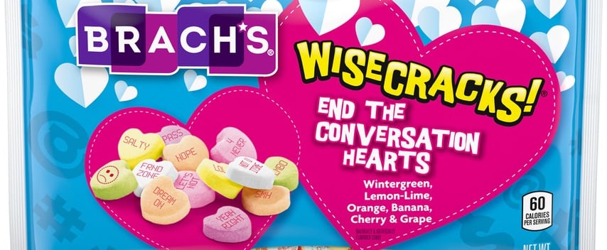 The New Wisecracks Candy Hearts Feature Anti-Love Sayings