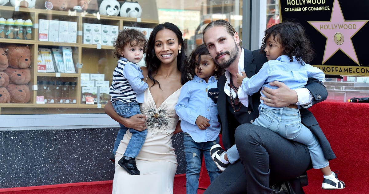 Zoe Saldaña Seems to Love Goofing Off With Her 3 Kids — Get to Know Them All