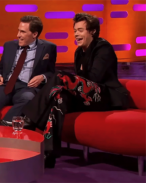His willingness to be fashionable