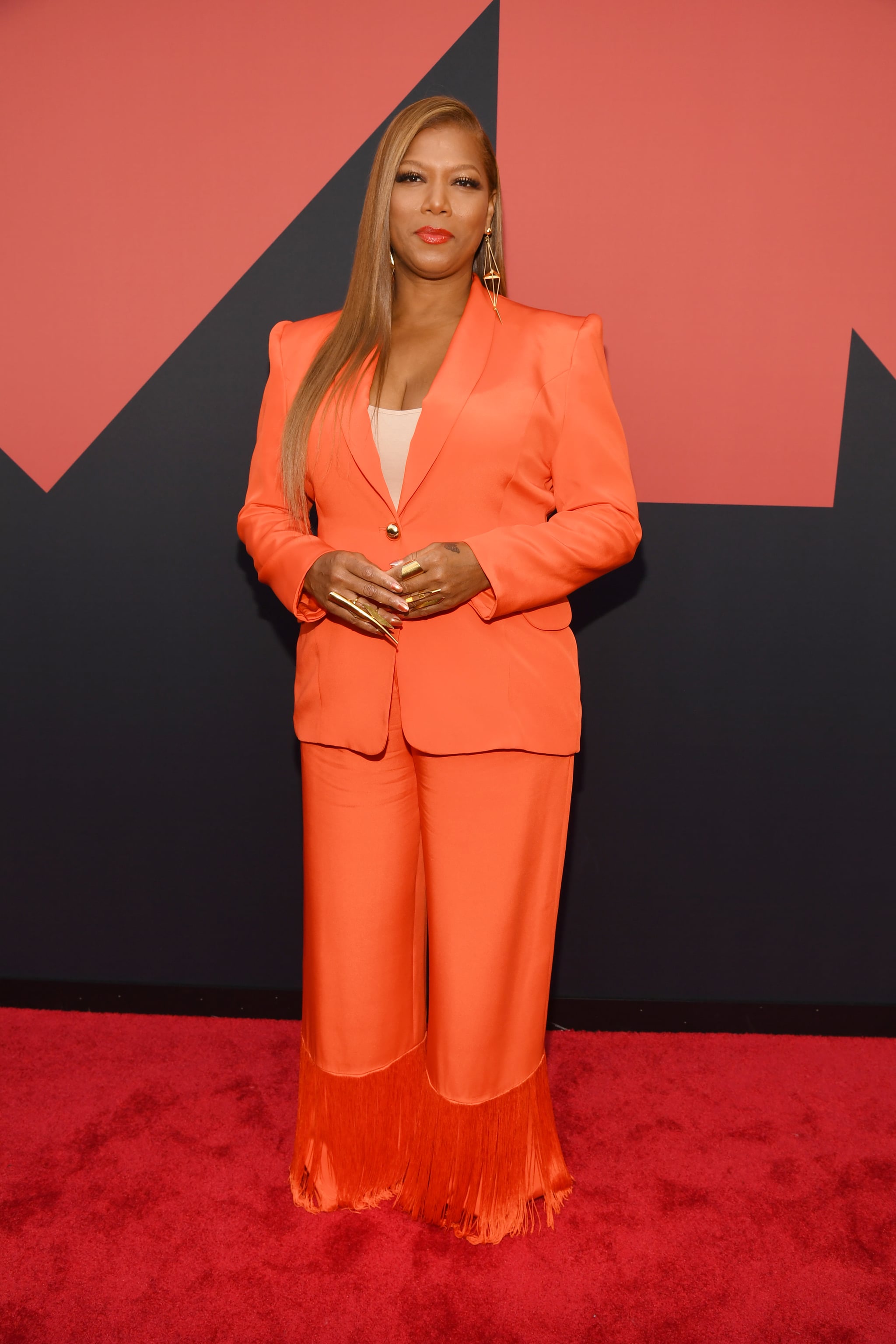 Queen Latifah at the 2019 MTV VMAs | Not to Be Dramatic or Anything, but  These VMAs Outfits Are the Definition of Fierce Fashion | POPSUGAR Fashion  Photo 41