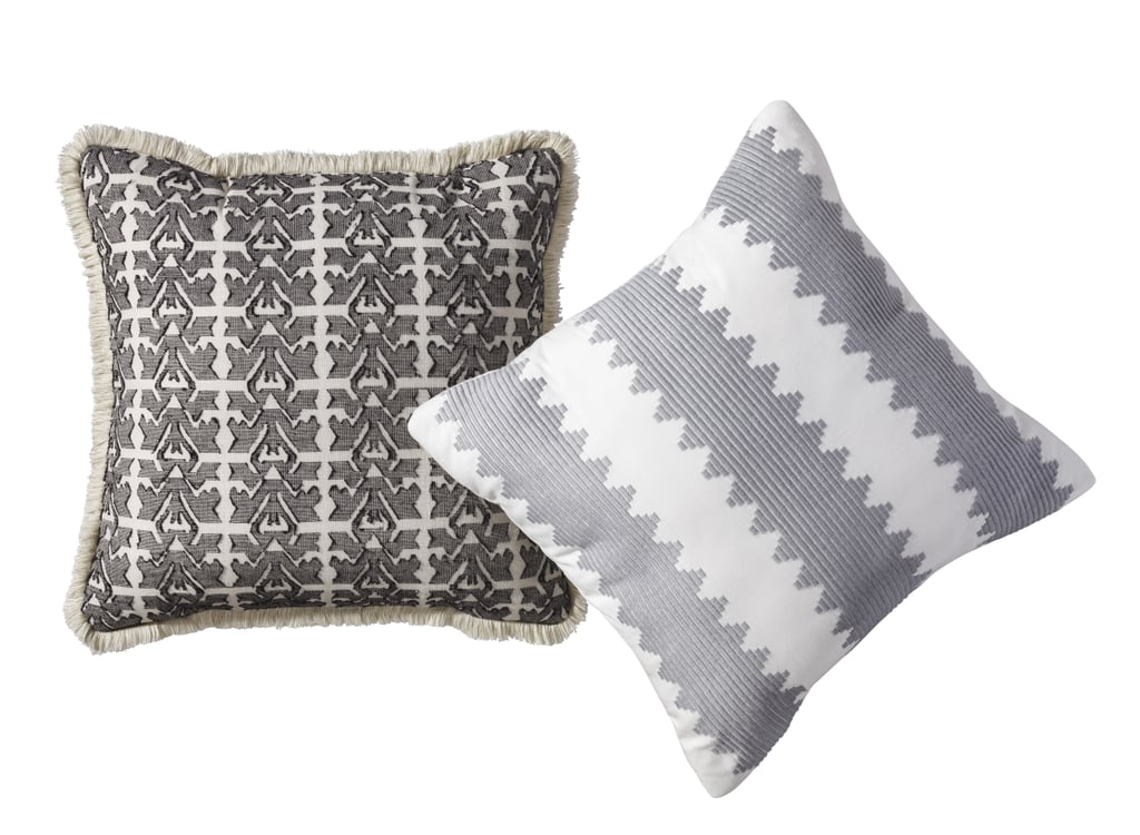 Fringed Edge Pillow ($25)
Embroidered Pillow ($25)