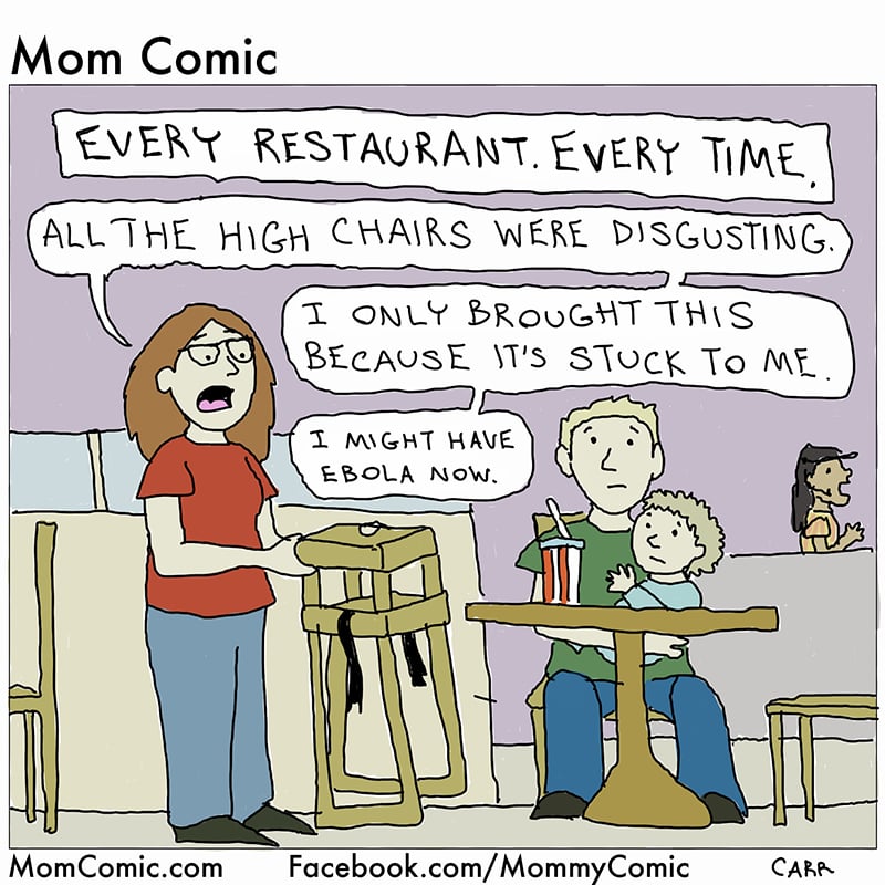 Mom Comic Parenting Cartoon Strips