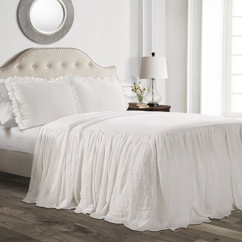 Wayfair x Kelly Clarkson Home Lewis Ruffle Skirt Bedspread Set Kelly Clarkson x Wayfair