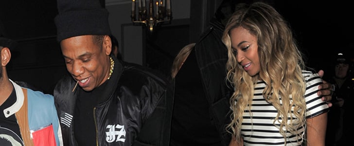 Beyonce and Jay Z Leaving The Arts Club in London