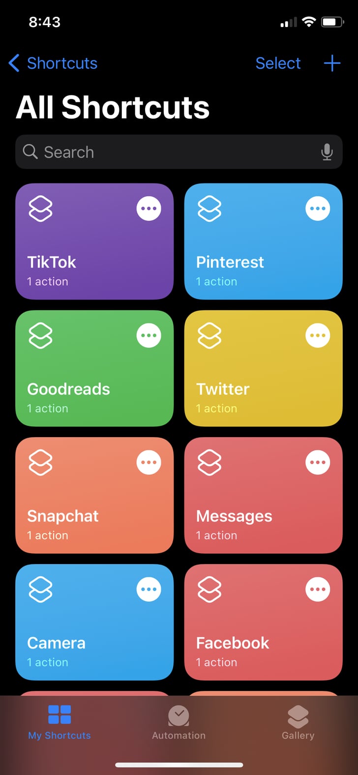 How to customise your app icons with Shortcuts app.