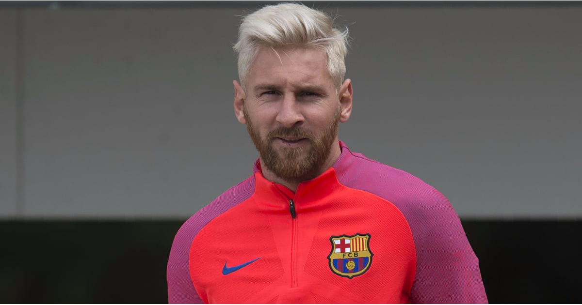 Lionel Messi's Blond Hair July 2016  POPSUGAR Latina