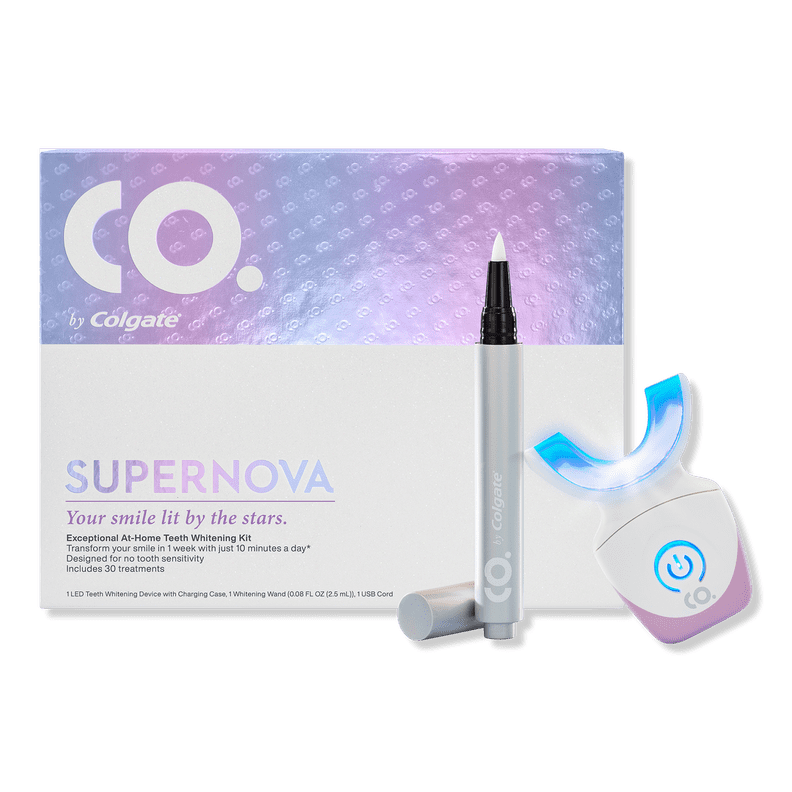 A Teeth-Whitening Kit: Co. by Colgate SuperNova Rechargeable At-Home Teeth Whitening Kit