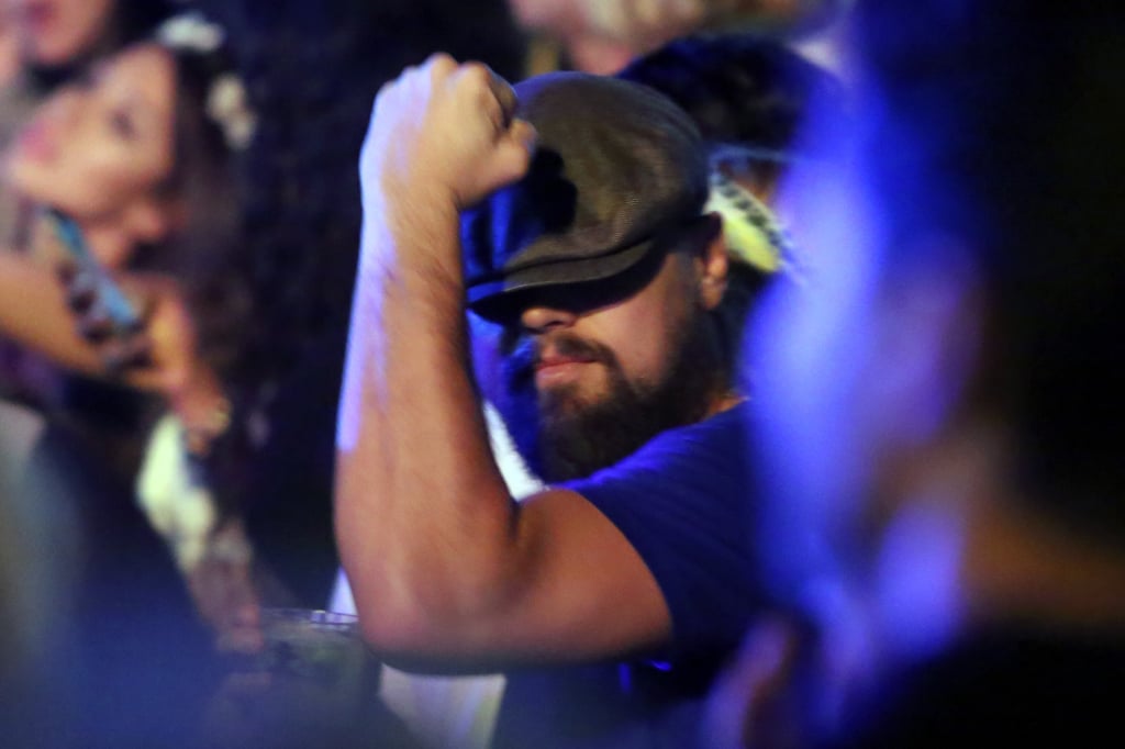 Leonardo DiCaprio Dancing at Coachella 2015
