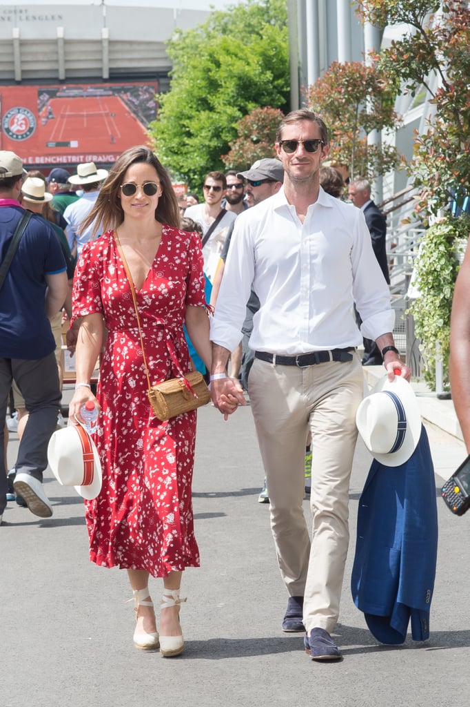 Pippa Middleton Red Ralph Lauren Dress