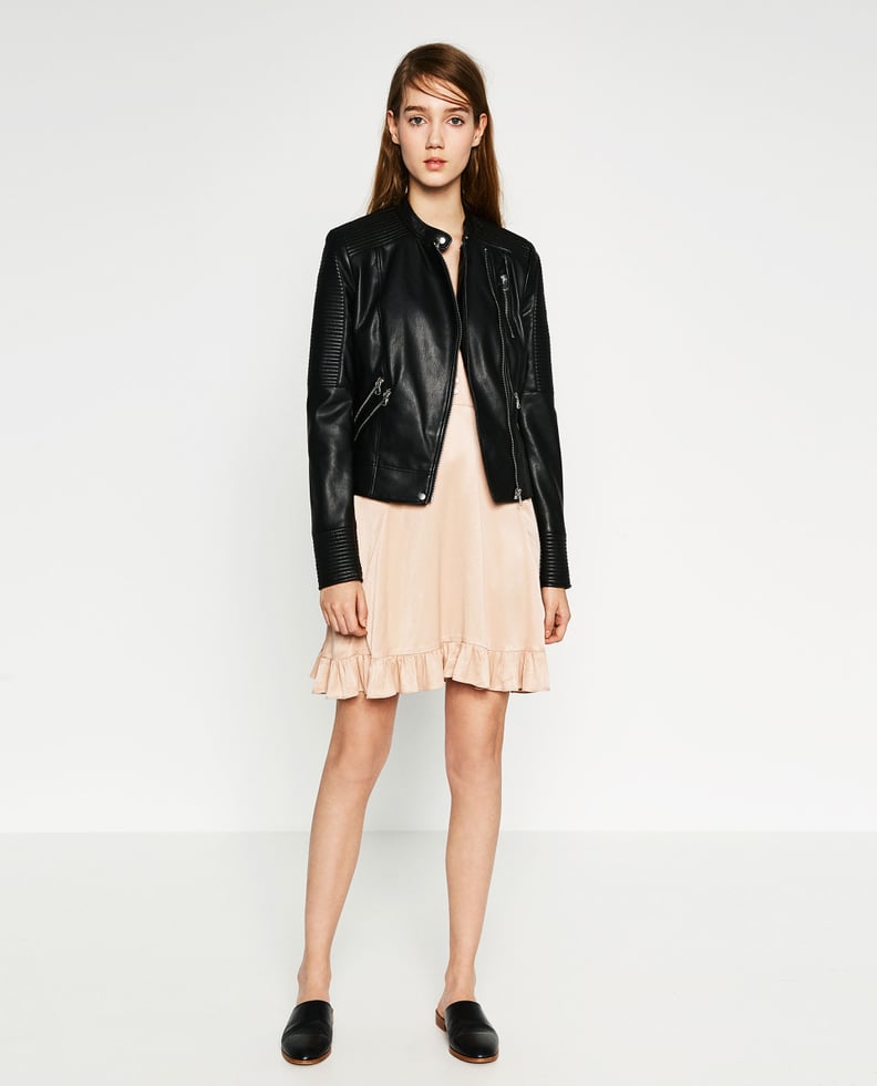 A Faux Leather Jacket