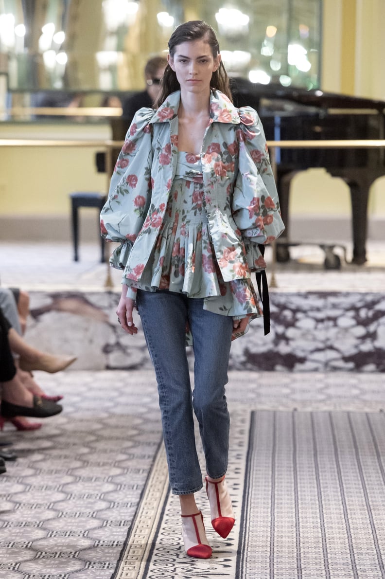 Puffy Sleeves on the Brock Collection Runway at New York Fashion Week