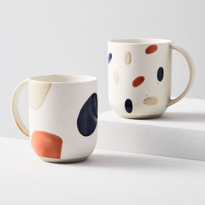 For an Artsy Touch: West Elm Sway Mugs