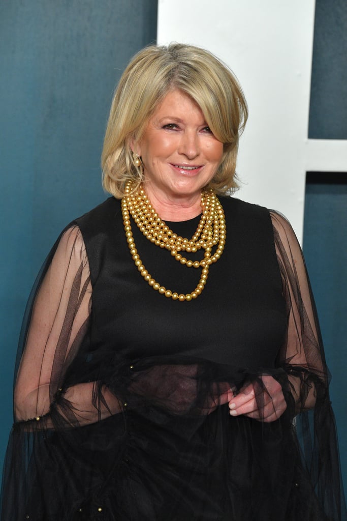Martha Stewart at the Vanity Fair Oscars Afterparty 2020