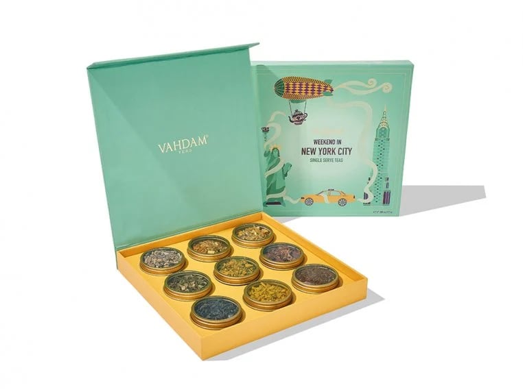 For Tea-Lovers: Vahdam Teas Weekend Tea Gift Set