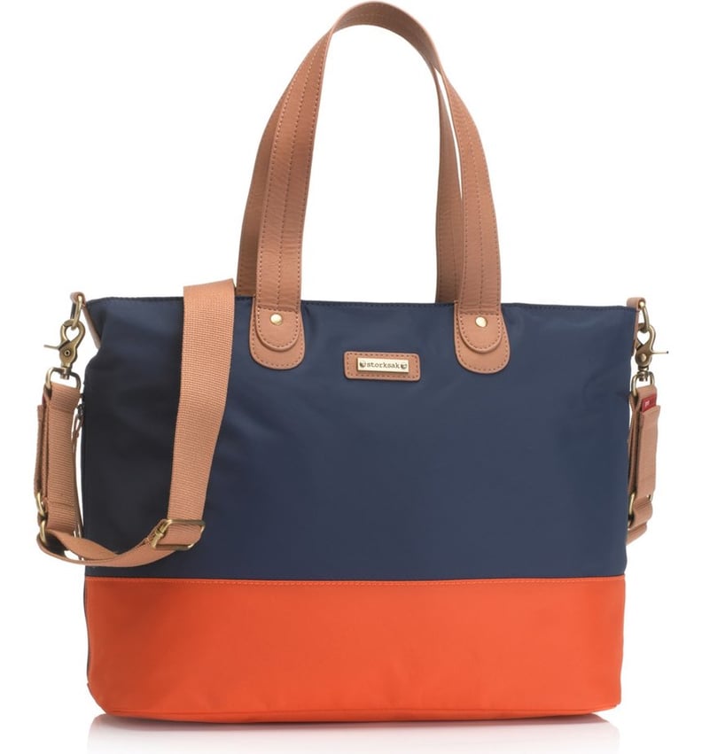 Storksak Infant Colorblock Diaper Bag