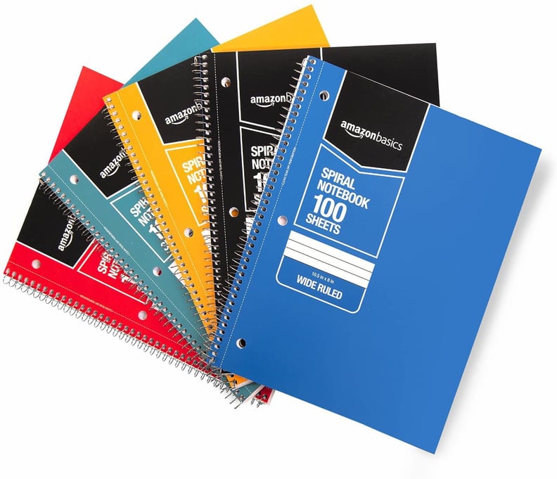 Notebooks: AmazonBasics Wide-Ruled Composition Notebooks
