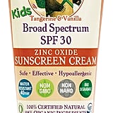 Badger Kids Sunscreen Cream, SPF 30 (Tangerine and Vanilla)