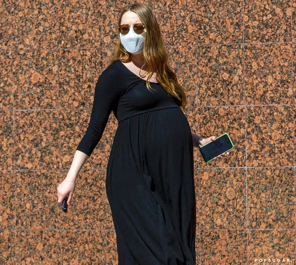 Emma Stone Wears Hatch Maternity Dress Like Meghan Markle