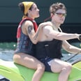 Halsey and Evan Peters Ring in the New Year With a Fun-Filled Boat Day