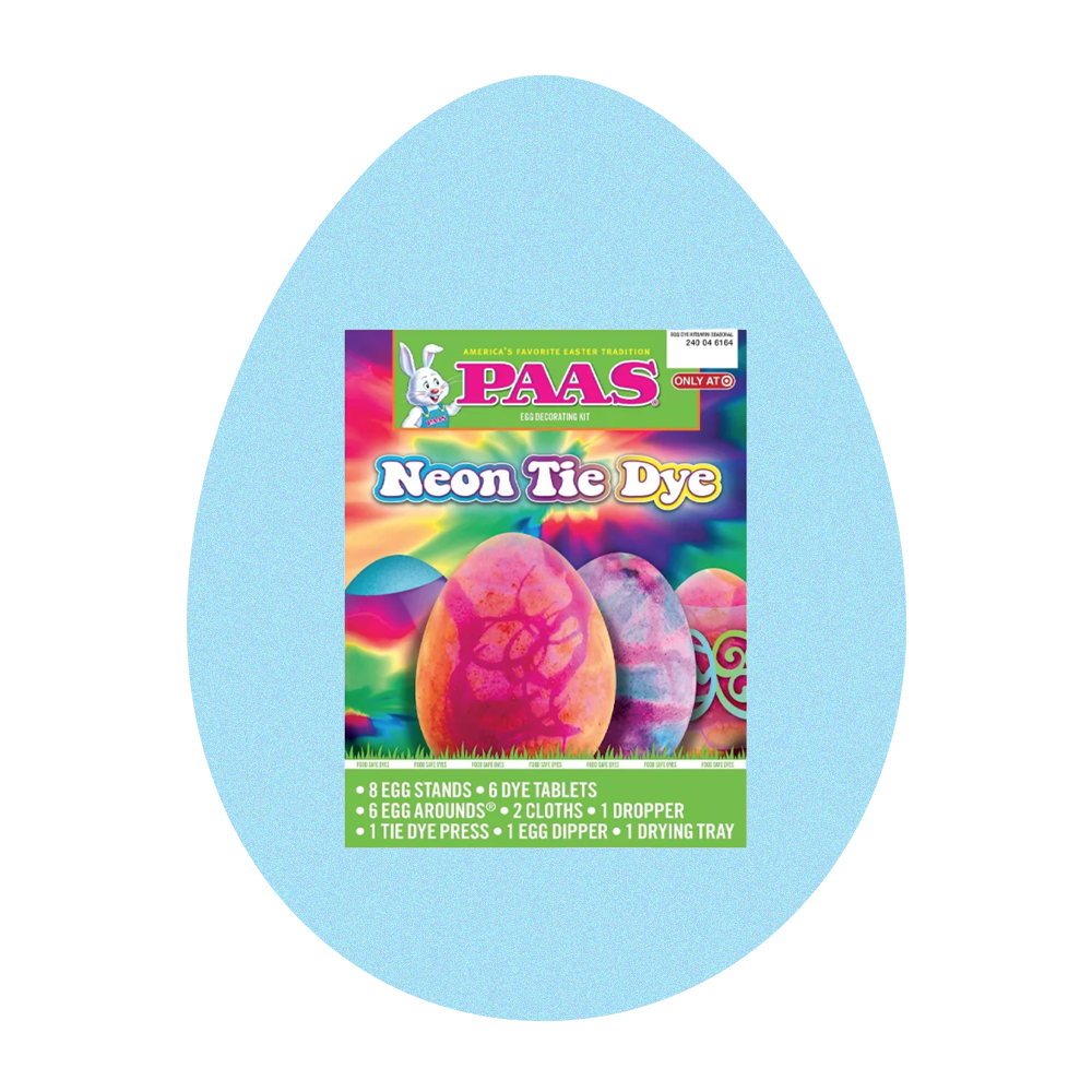 Neon Tie Dye Egg Decorating Kit
