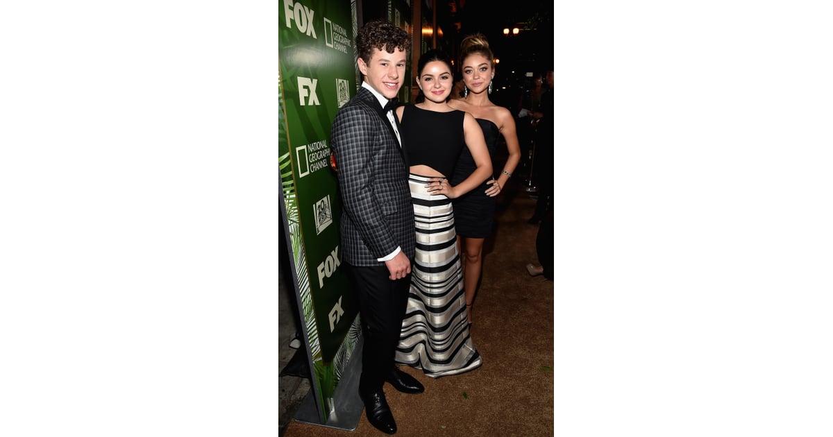 Modern Family S Nolan Gould Ariel Winter And Sarah Hyland Took