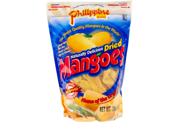 Philippine Naturally Delicious Dried Mangoes