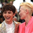 I'm Still Giggling Over the Sneaky Prank Tilda Swinton Pulled on Timothée Chalamet at Cannes