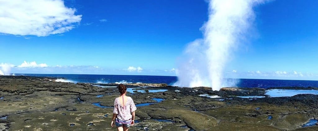 Alofaaga Blowholes in Samoa