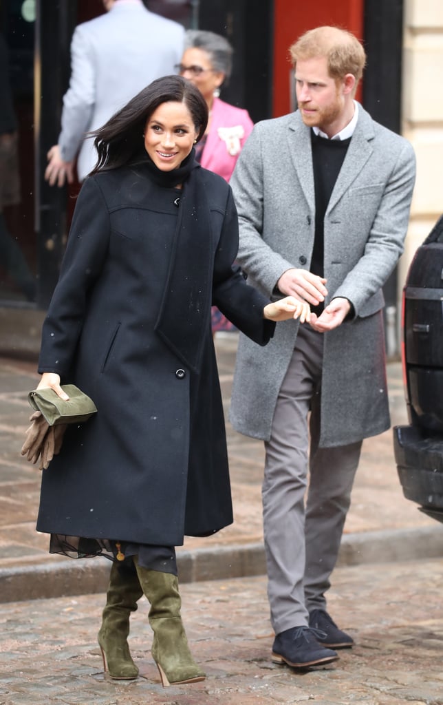 Meghan Markle Sarah Flint Boots Bristol Visit February 2019