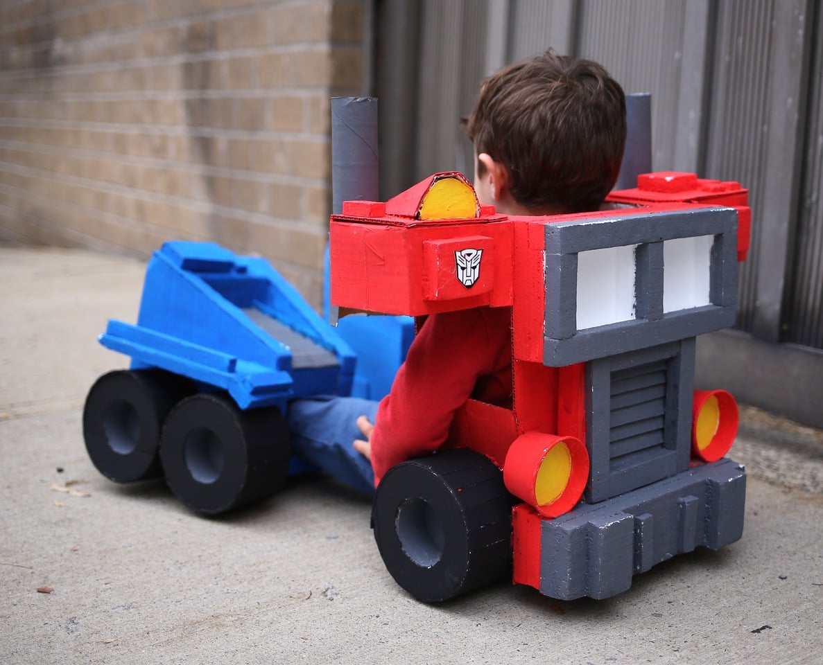 Dad Diys Amazing Halloween Costumes For Kids Popsugar Family