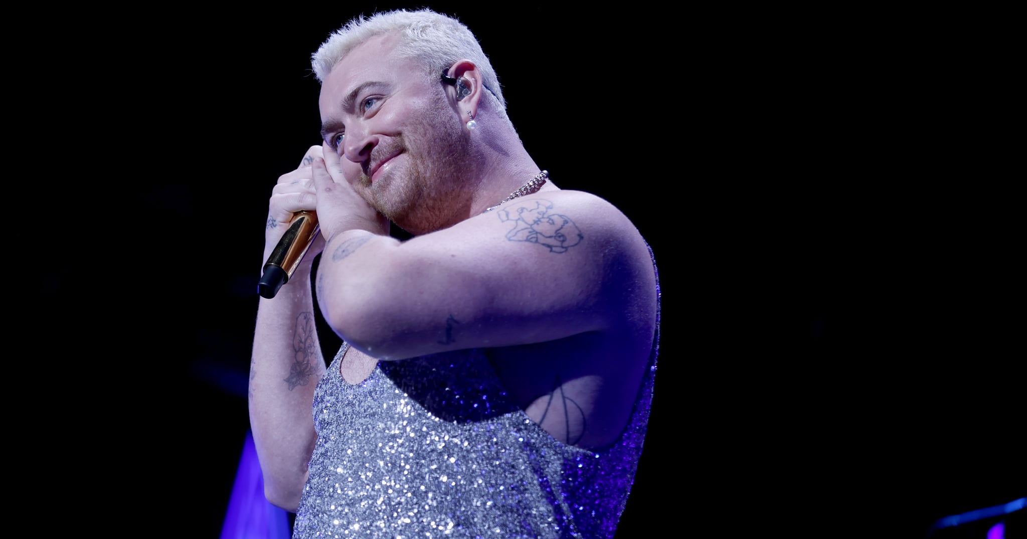 Comments About Sam Smith's Sequined Jumpsuit Show Body Shaming Is Still an Unfortunate Reality