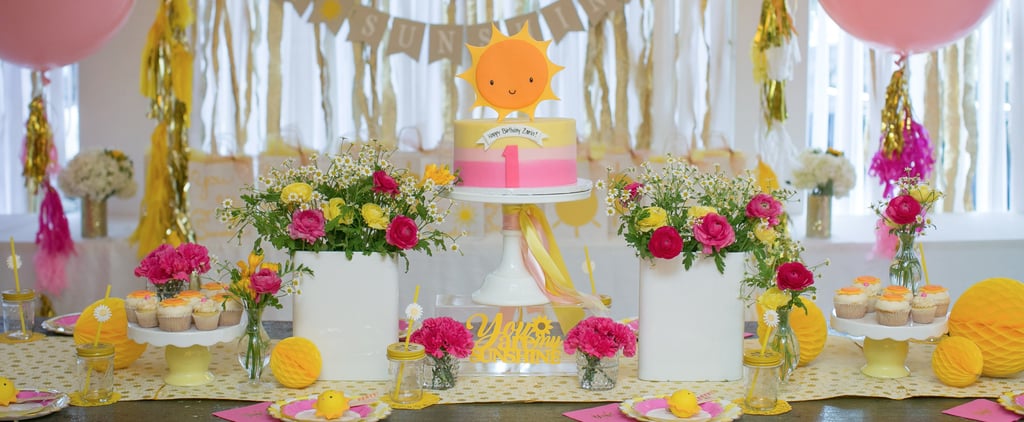 "You Are My Sunshine" Kid's Birthday Party