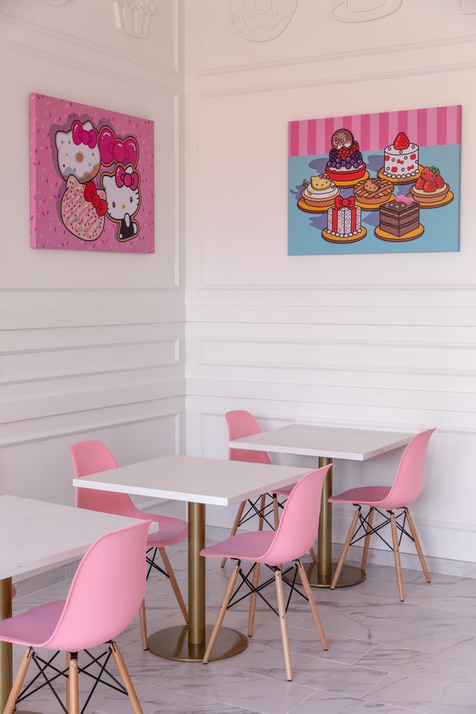Hello Kitty Grand Cafe in Irvine, California, Pictures