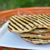 Grilled Flatbreads Stuffed With Herbs and Cheese