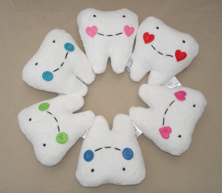 Baby Toothy the Tooth Fairy Pillow