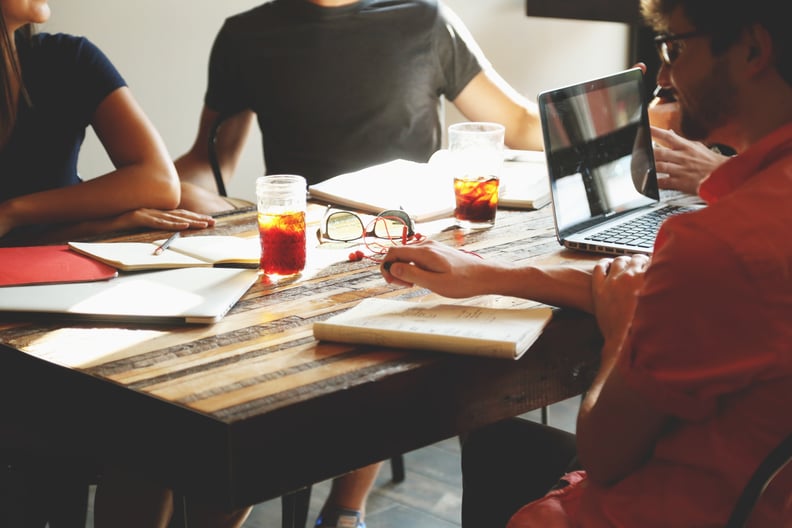 Join a committee at work or a club outside.