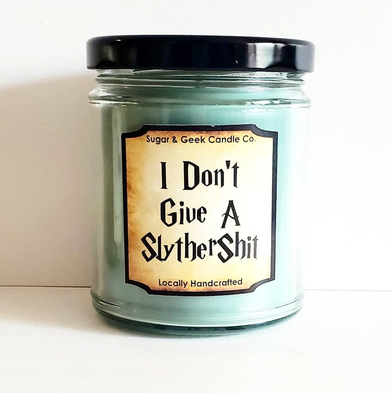 Sugar & Geek "I Don't Give a SlytherSh*t" Candle