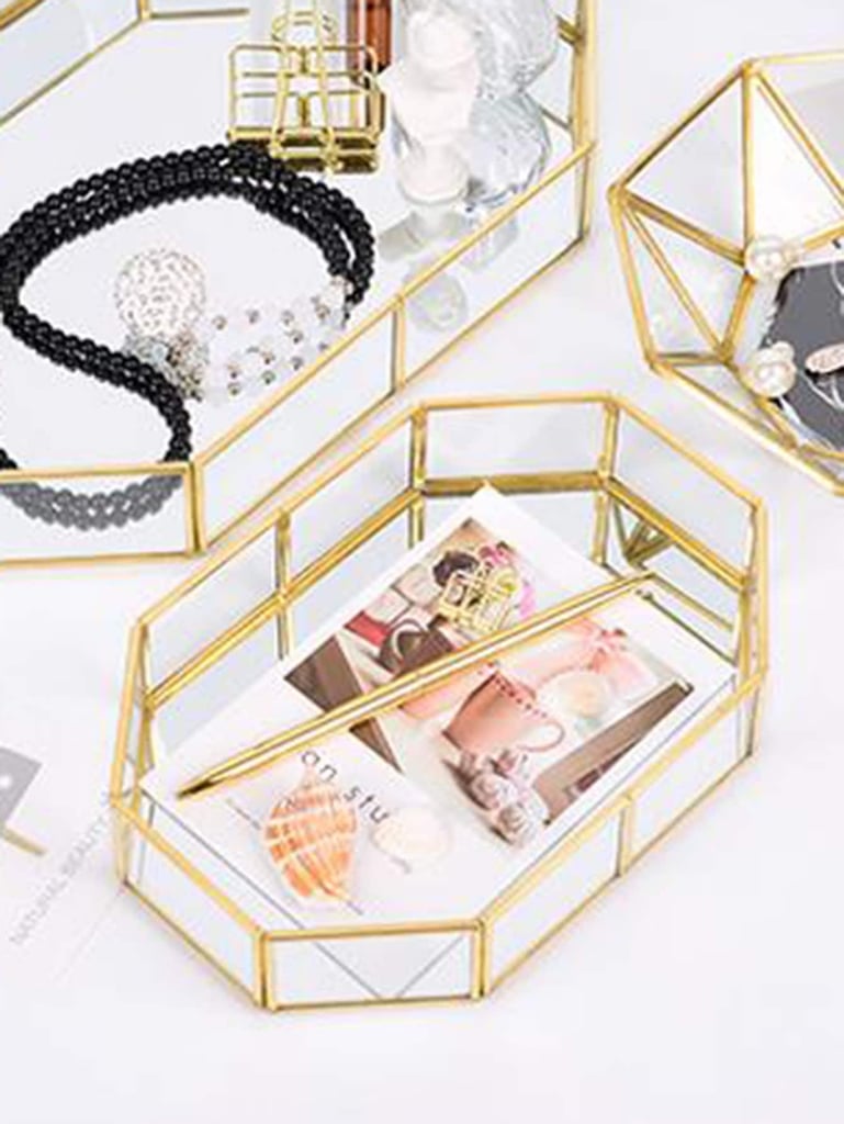 Polygon Design Jewelry Storage Tray