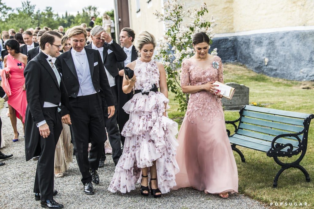 The Swedish Royal Family at Louise Gottlieb's Wedding