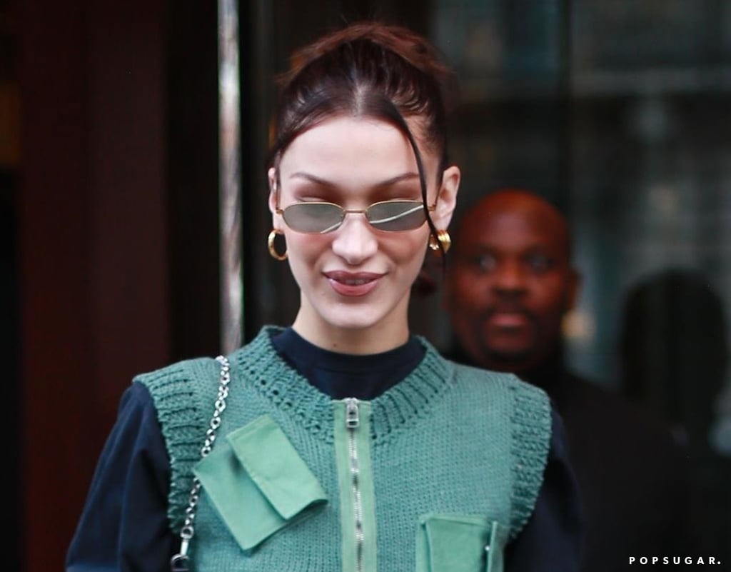 Bella Hadid's Gold Hoops Say Her Name and Support a Charity