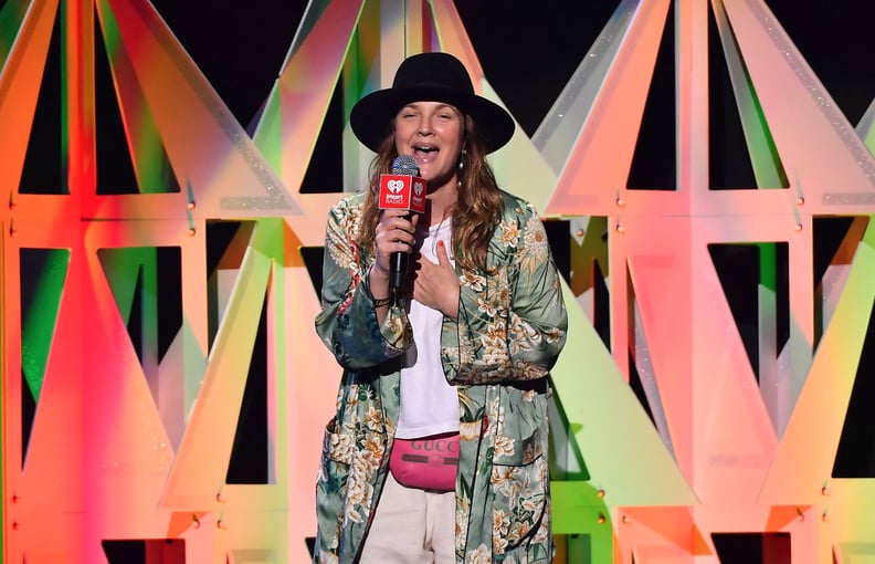 Drew Barrymore at iHeartRadio's Jingle Ball in NYC