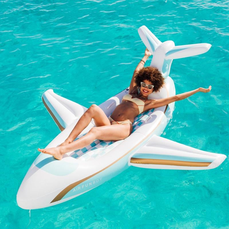 Funboy Inflatable Aeroplane Pool Float