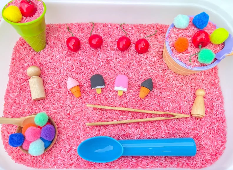 Ice Cream Sensory Bin