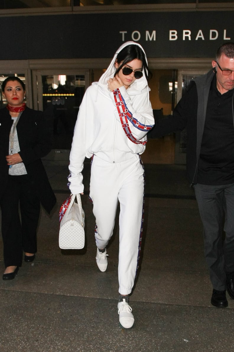 Kendall Jenner's Airport Style | POPSUGAR Fashion