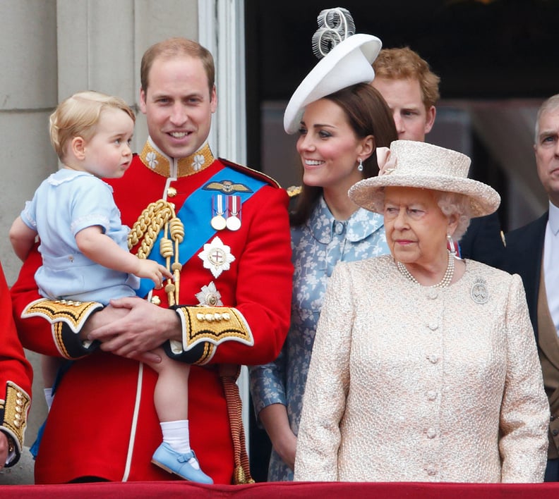Prince George Attended His Very First Trooping the Colour