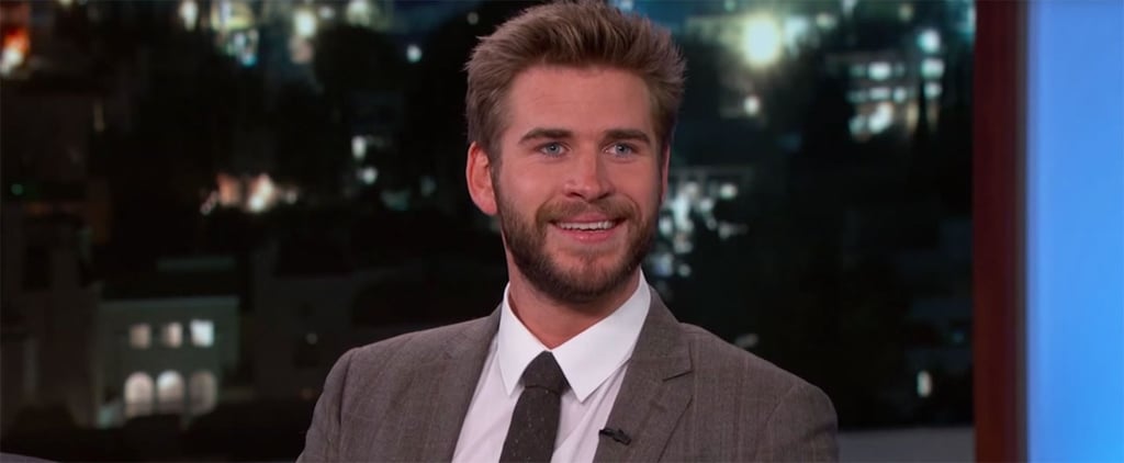 Liam Hemsworth on Jimmy Kimmel Live November 2015