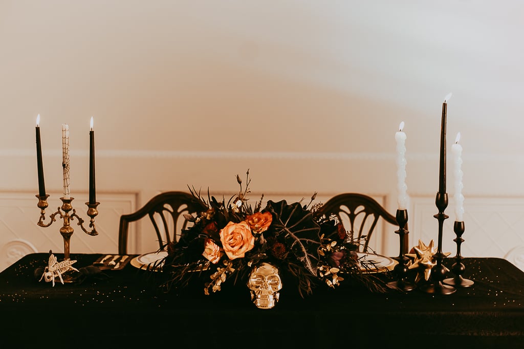 Halloween Wedding Inspired by Tim Burton's Beetlejuice