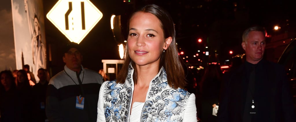 See Alicia Vikander's Gorgeous Wedding Ring