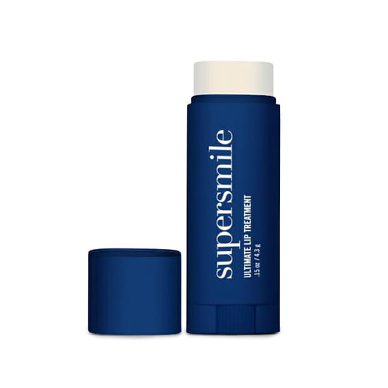 Teeth-whitening brand Supersmile has broken into the lip care arena with its version of a lip treatment ($24). The balm has a silky finish and low shine, which makes it a pocketbook staple.
Teeth-whitening brand Supersmile has broken into the lip care arena with its version of a lip treatment ($24). The balm has a silky finish and low shine, which makes it a pocketbook staple.